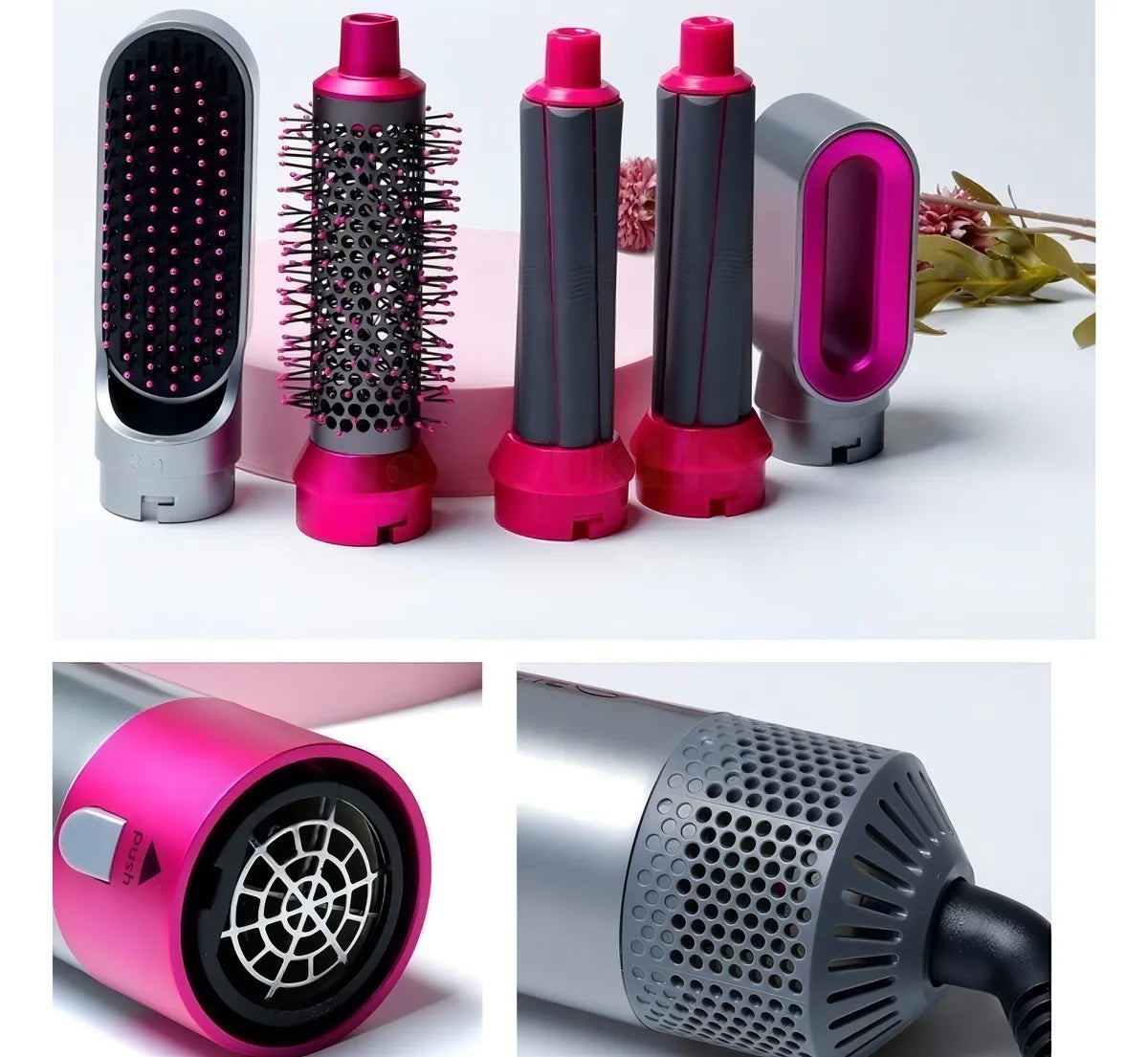 Cepillo Secador Eléctrico 5 en 1