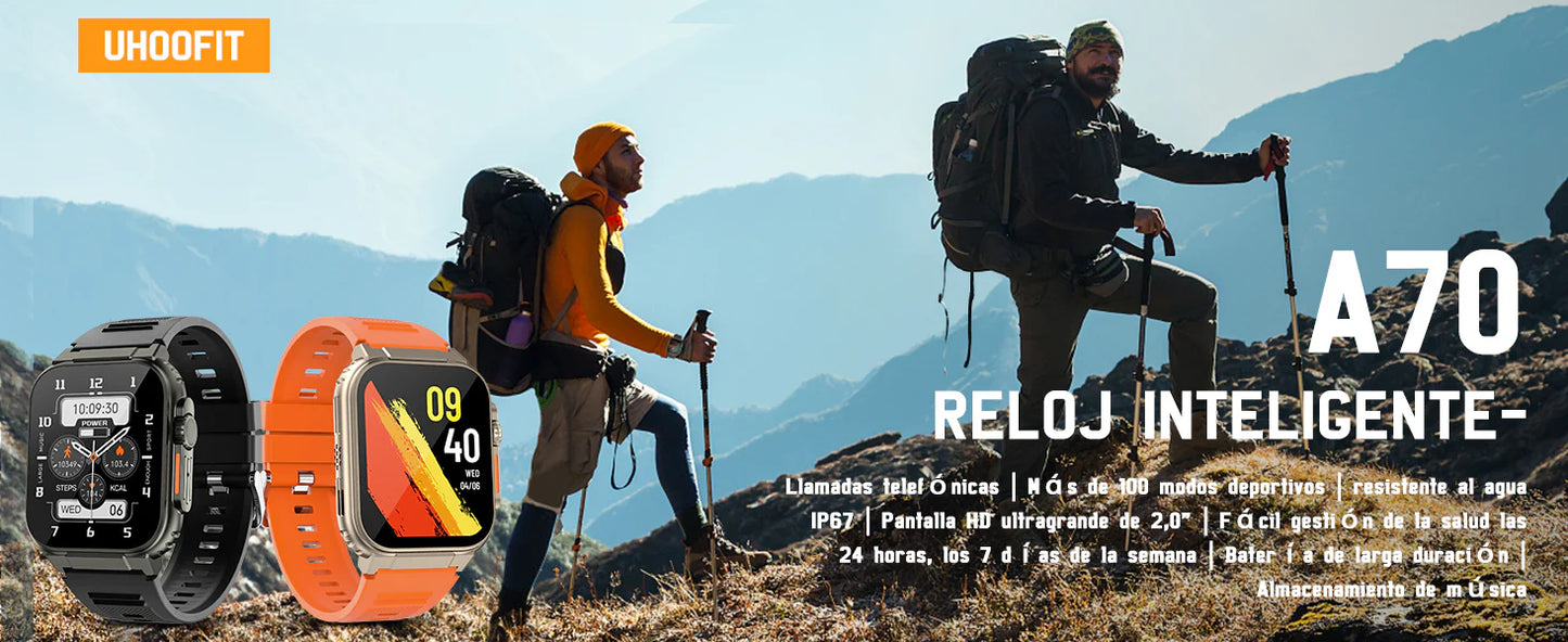 Smartwatch Ultra Pro con 2 correas ( negro + blanco )