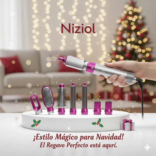 Cepillo Secador Eléctrico 5 en 1