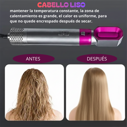 Cepillo Secador Eléctrico 5 en 1